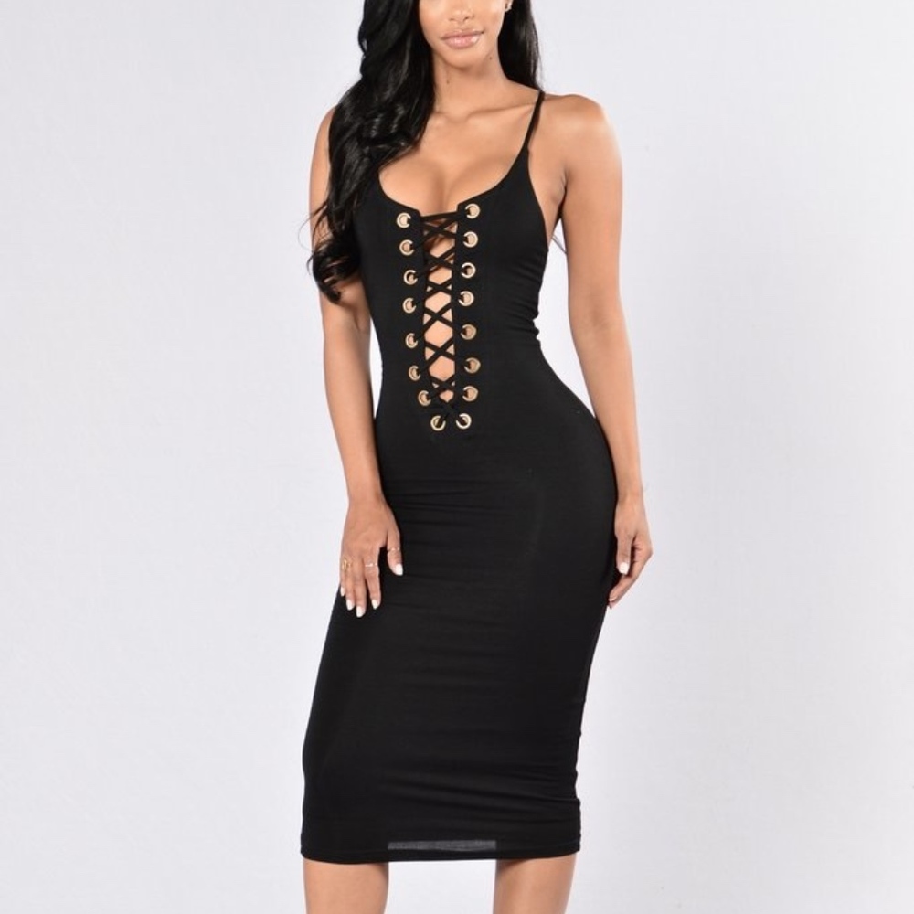 Brand new with tag black dress